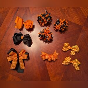 Girl's Halloween Hair Bows (9)